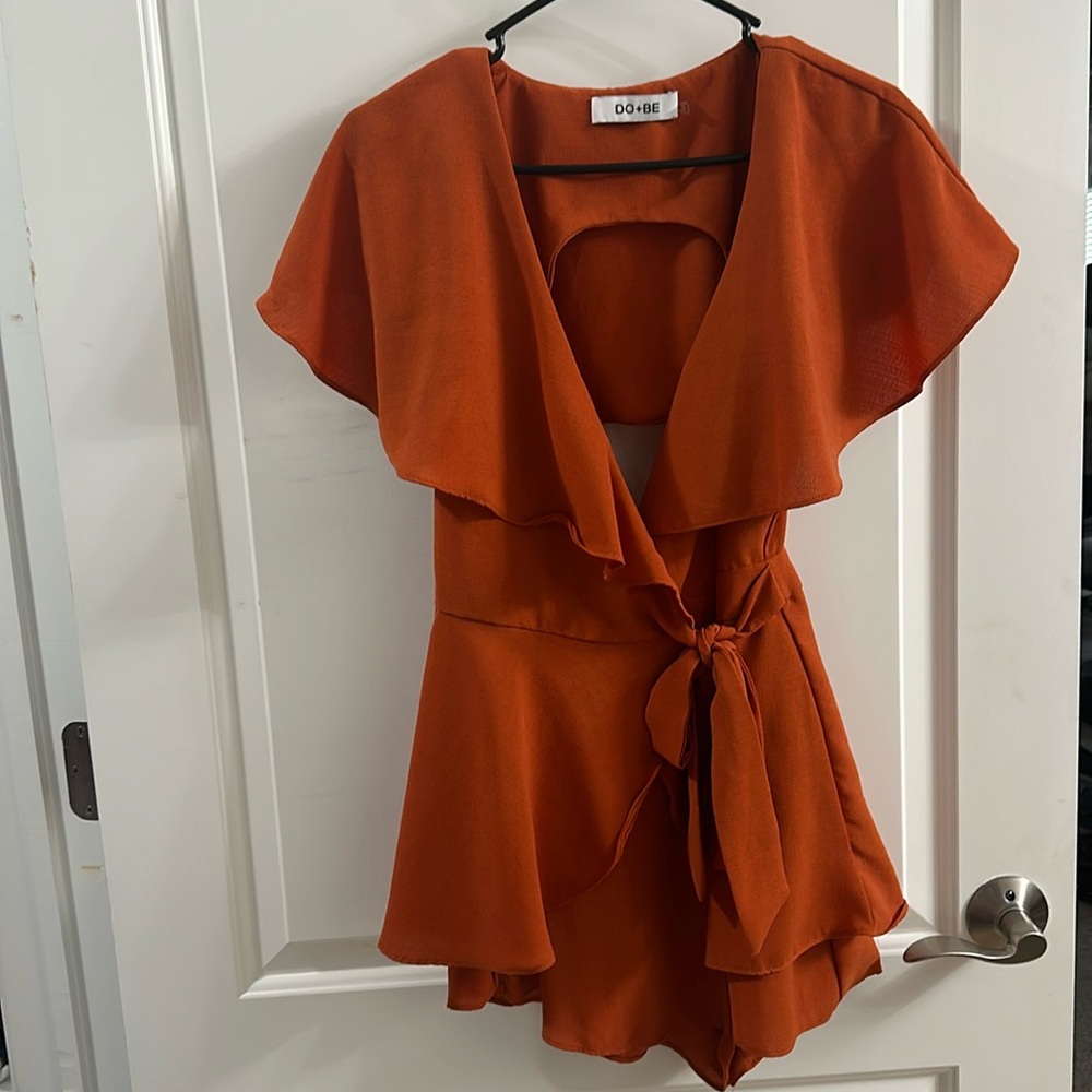 Adorable Orange romper